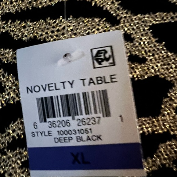 INC Black and gold sweater XL - Picture 2 of 2